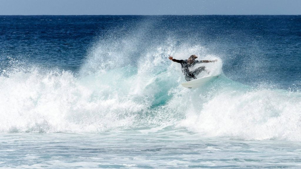 Surfing in Cabo Verde